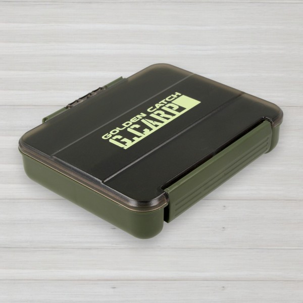 Коробка GC G.Carp Mini Box на 2 відсіки, 102 Х 88 Х 24мм